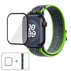 For Apple Watch Series 38mm / Bright Green Blue