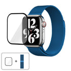 Milanese Stainless Steel Watch Band with 3D Curved Film