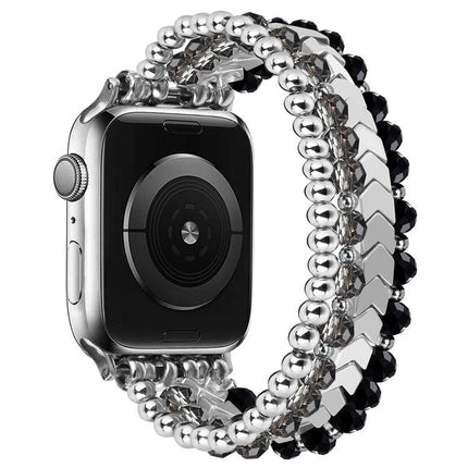 xDfind Arrow Crystal Beaded Metal Watch Band