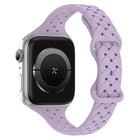 xDfind Butterfly Buckle Braid Silicone Watch Band