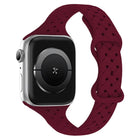 xDfind Butterfly Buckle Braid Silicone Watch Band