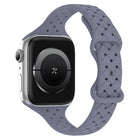 xDfind Butterfly Buckle Braid Silicone Watch Band