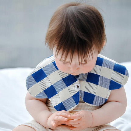 Benzdeer Petal Shape Bib Infants Saliva Towel, Love Heart, Ripple Red and Blue Grid, Ripple Bow, Large Color Grid, Pink and Yellow Stripes, Pink and Blue Stripes, Retro Checkered Flowers, Retro Butterfly, Retro Line Flowers, Retro Umbrella, Tool       ...