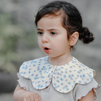 Benzdeer Petal Shape Bib Infants Saliva Towel, Love Heart, Ripple Red and Blue Grid, Ripple Bow, Large Color Grid, Pink and Yellow Stripes, Pink and Blue Stripes, Retro Checkered Flowers, Retro Butterfly, Retro Line Flowers, Retro Umbrella, Tool       ...