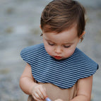 Round Grey-black Stripes