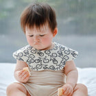 Benzdeer Petal Shape Bib Infants Saliva Towel