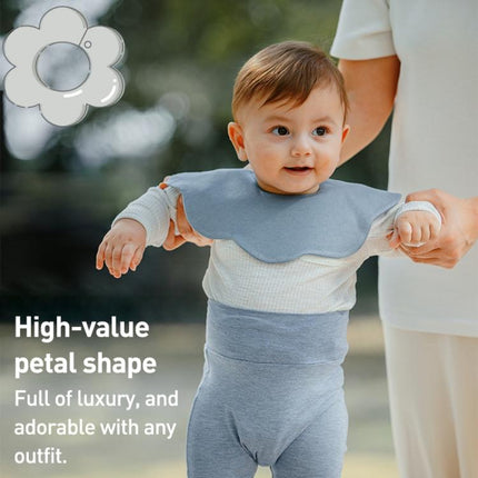 Benzdeer Petal Shape Bib Infants Saliva Towel