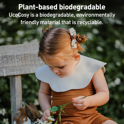 Benzdeer Petal Shape Bib Infants Saliva Towel