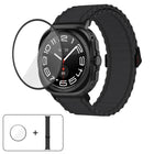 Marine Loop Nylon Watch Band with 3D Curved Film, For Samsung Galaxy Watch Ultra 2025, For Samsung Galaxy Watch Ultra 47mm - DealBuddy