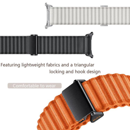 Marine Loop Nylon Watch Band with 3D Curved Film, For Samsung Galaxy Watch Ultra 2025, For Samsung Galaxy Watch Ultra 47mm - DealBuddy