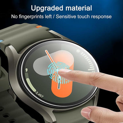 Wave Stitching Silicone Watch Band with 3D Curved Film