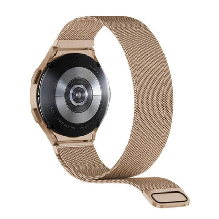 Milanese Magnetic Stainless Steel Watch Band with 3D Curved Film, For Samsung Galaxy Watch4 Classic 46mm, For Samsung Galaxy Watch4 Classic 42mm, For Samsung Galaxy Watch5 Active 40mm, For Samsung Galaxy Watch5 Active 44mm                              ... - DealBuddy