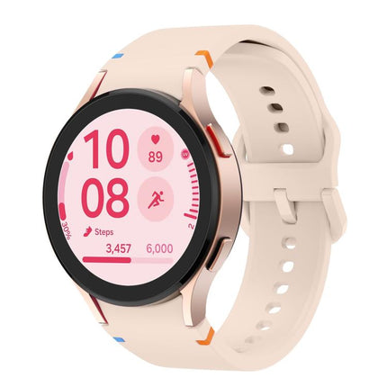 Plain Stitching Silicone Watch Band with 3D Curved Film, For Samsung Galaxy Watch4 Active 40mm, For Samsung Galaxy Watch4 Active 44mm - DealBuddy