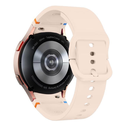 Plain Stitching Silicone Watch Band with 3D Curved Film