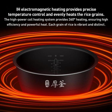 Original Xiaomi Mijia Smart Induction Heating Rice Cooker Micro-pressure version, CN Plug, 3L, 4L - DealBuddy
