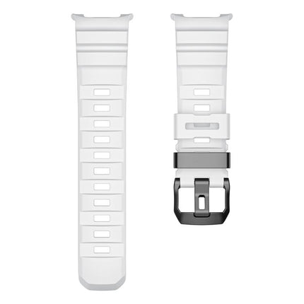 Wild Path Black Buckle Silicone Watch Band, For Samsung Galaxy Watch8 / Watch8 Classic - DealBuddy