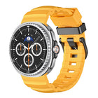 Wild Path Black Buckle Silicone Watch Band, For Samsung Galaxy Watch8 / Watch8 Classic - DealBuddy