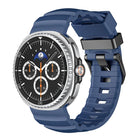 Wild Path Black Buckle Silicone Watch Band