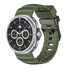Wild Path Black Buckle Silicone Watch Band, For Samsung Galaxy Watch8 / Watch8 Classic - DealBuddy