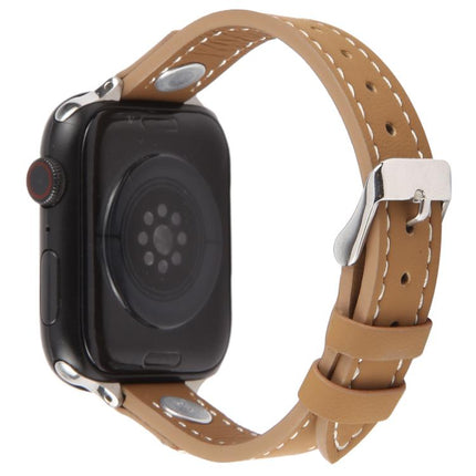 Rivet Camellia Skin Feel Microfiber Leather Watch Band