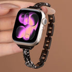 xDfind Thin Bracelet Diamond Metal Stainless Steel Watch Band - DealBuddy