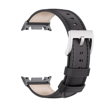 MIJOBS Genuine Leather Cowhide Watch Band, For Samsung Galaxy Watch8 / Watch8 Classic - DealBuddy