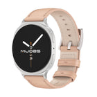 MIJOBS Genuine Leather Cowhide Watch Band