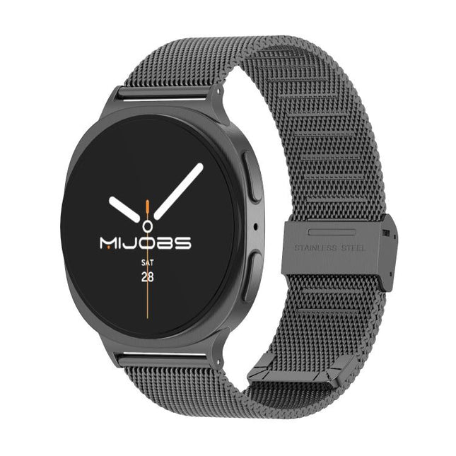 MIJOBS Milan Buckle Metal Watch Band