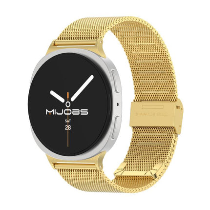 MIJOBS Milan Buckle Metal Watch Band