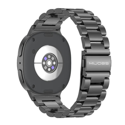 MIJOBS Three Beads Stainless Steel Watch Band, For Samsung Galaxy Watch8 / Watch8 Classic - DealBuddy