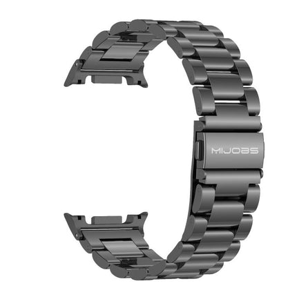 MIJOBS Three Beads Stainless Steel Watch Band, For Samsung Galaxy Watch8 / Watch8 Classic - DealBuddy
