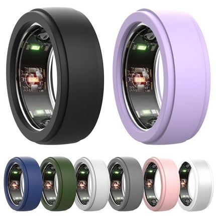 xDfind For Samsung Galaxy Ring / Oura Ring Smart Ring Silicone Solid Color Cover - DealBuddy