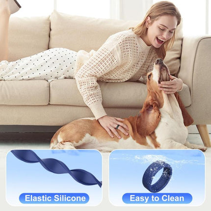 xDfind For Samsung Galaxy Ring / Oura Ring Smart Ring Silicone Solid Color Cover - DealBuddy