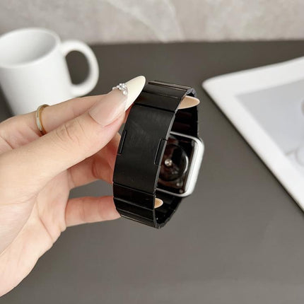 Single Bead Quick Release Stainless Steel Watch Band, For Apple Watch 46mm / 49mm / 45mm / 44mm, For Apple Watch 42mm / 41mm / 40mm / 38mm - DealBuddy