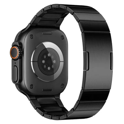 Single Bead Quick Release Stainless Steel Watch Band, For Apple Watch 46mm / 49mm / 45mm / 44mm, For Apple Watch 42mm / 41mm / 40mm / 38mm - DealBuddy