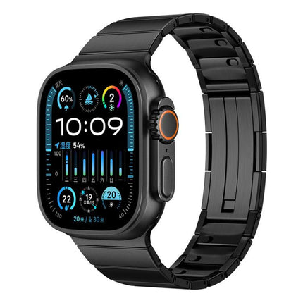 Single Bead Quick Release Stainless Steel Watch Band, For Apple Watch 46mm / 49mm / 45mm / 44mm, For Apple Watch 42mm / 41mm / 40mm / 38mm - DealBuddy