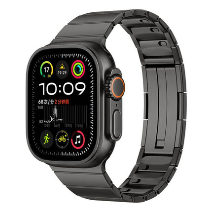 Single Bead Quick Release Stainless Steel Watch Band, For Apple Watch 46mm / 49mm / 45mm / 44mm, For Apple Watch 42mm / 41mm / 40mm / 38mm - DealBuddy