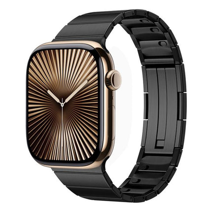 Single Bead Quick Release Stainless Steel Watch Band, For Apple Watch 46mm / 49mm / 45mm / 44mm, For Apple Watch 42mm / 41mm / 40mm / 38mm - DealBuddy