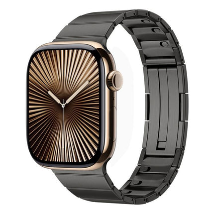 Single Bead Quick Release Stainless Steel Watch Band, For Apple Watch 46mm / 49mm / 45mm / 44mm, For Apple Watch 42mm / 41mm / 40mm / 38mm - DealBuddy
