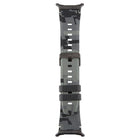xDfind Black Connector Camouflage Print Silicone Watch Band, For Galaxy Watch Ultra2 2026 / 2025 / 1 2024, For Galaxy Watch9 / 8 / 8 Classic