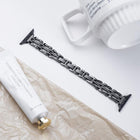 xDfind Flowing Swirls Diamond Metal Watch Band