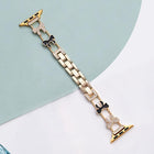 xDfind Bowknot Chain Bracelet Diamond Metal Watch Band - DealBuddy