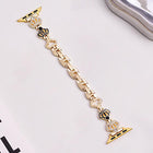 xDfind Crown Chain Bracelet Diamond Metal Watch Band