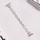 xDfind Crown Chain Bracelet Diamond Metal Watch Band