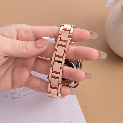 xDfind Happy Zoo Bracelet Diamond Metal Watch Band