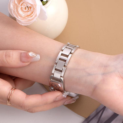 xDfind Happy Zoo Bracelet Diamond Metal Watch Band