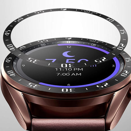 Smart Watch Steel Bezel Ring, A Version, For Samsung Galaxy Watch 3 41mm, For Samsung Galaxy Watch 3 45mm - DealBuddy