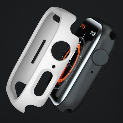 xDfind PC Frosted Hollow Half Coverage Watch Cover, For Apple Watch Series 6 / 5 / 4 / SE 44mm, For Apple Watch Series 6 / 5 / 4 / SE 40mm, For Apple Watch Series 11 46mm / 10 46mm, For Apple Watch Series 11 42mm / 10 42mm - DealBuddy