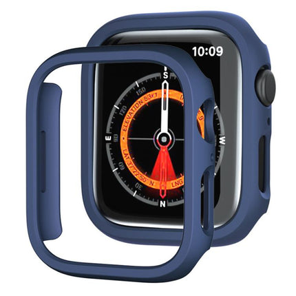 xDfind PC Frosted Hollow Half Coverage Watch Cover, For Apple Watch Series 6 / 5 / 4 / SE 44mm, For Apple Watch Series 6 / 5 / 4 / SE 40mm, For Apple Watch Series 11 46mm / 10 46mm, For Apple Watch Series 11 42mm / 10 42mm - DealBuddy
