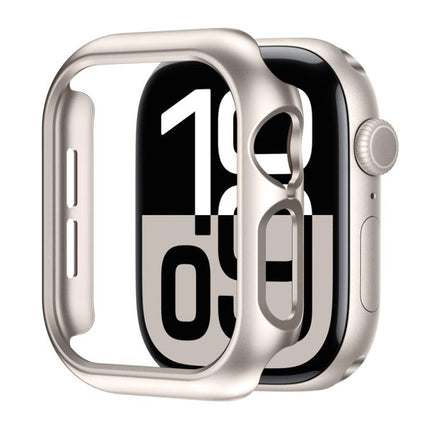 xDfind PC Frosted Hollow Half Coverage Watch Cover, For Apple Watch Series 6 / 5 / 4 / SE 44mm, For Apple Watch Series 6 / 5 / 4 / SE 40mm, For Apple Watch Series 11 46mm / 10 46mm, For Apple Watch Series 11 42mm / 10 42mm - DealBuddy